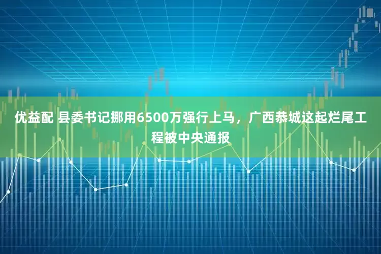 优益配 县委书记挪用6500万强行上马，广西恭城这起烂尾工程被中央通报